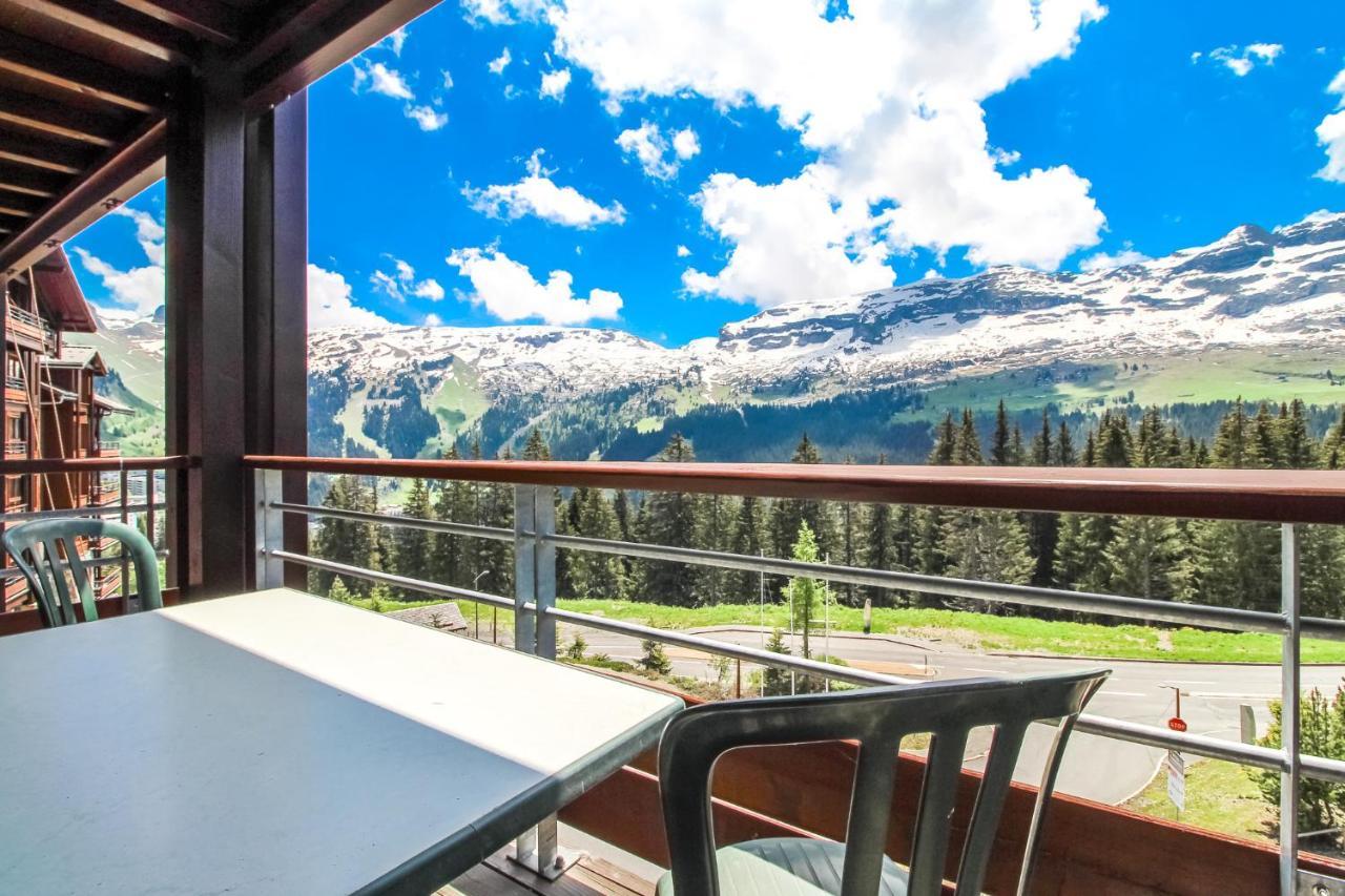 South-Facing Newly Renovated 2-Bed Apartment Les Terrasses D'Eos Flaine Exterior foto