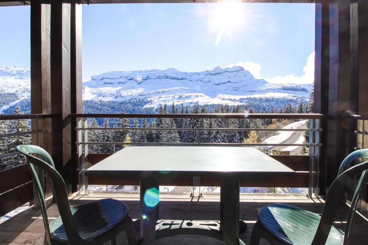 South-Facing Newly Renovated 2-Bed Apartment Les Terrasses D'Eos Flaine Exterior foto