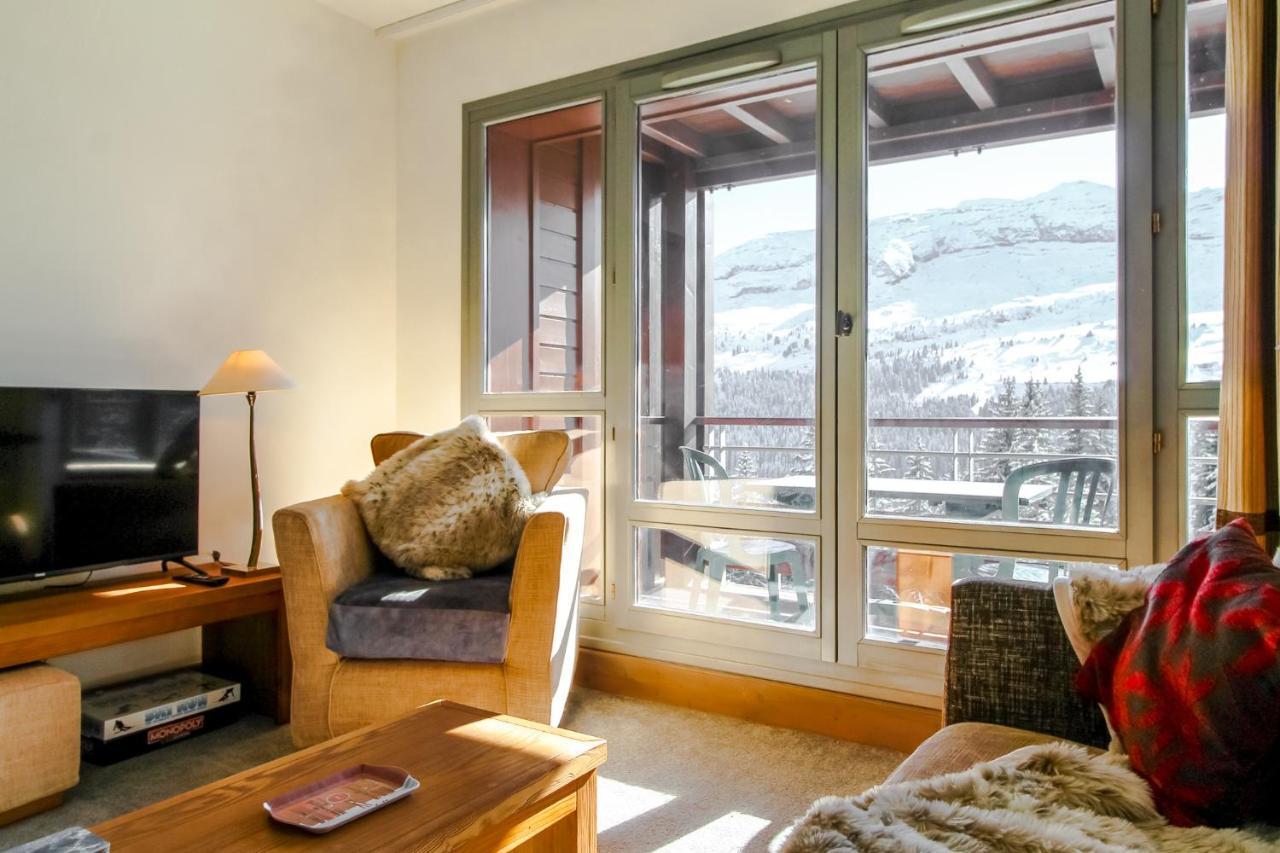 South-Facing Newly Renovated 2-Bed Apartment Les Terrasses D'Eos Flaine Exterior foto