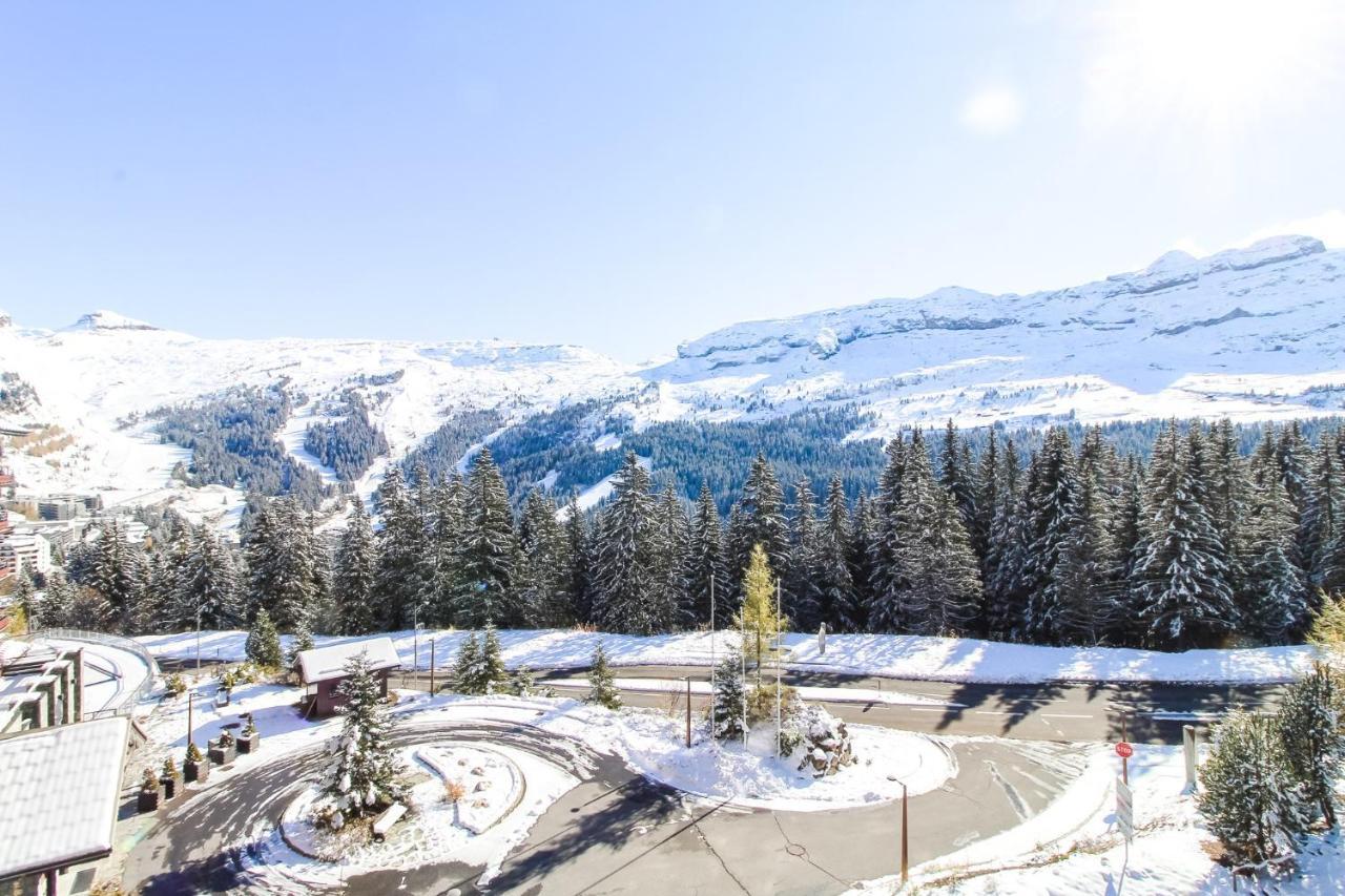 South-Facing Newly Renovated 2-Bed Apartment Les Terrasses D'Eos Flaine Exterior foto