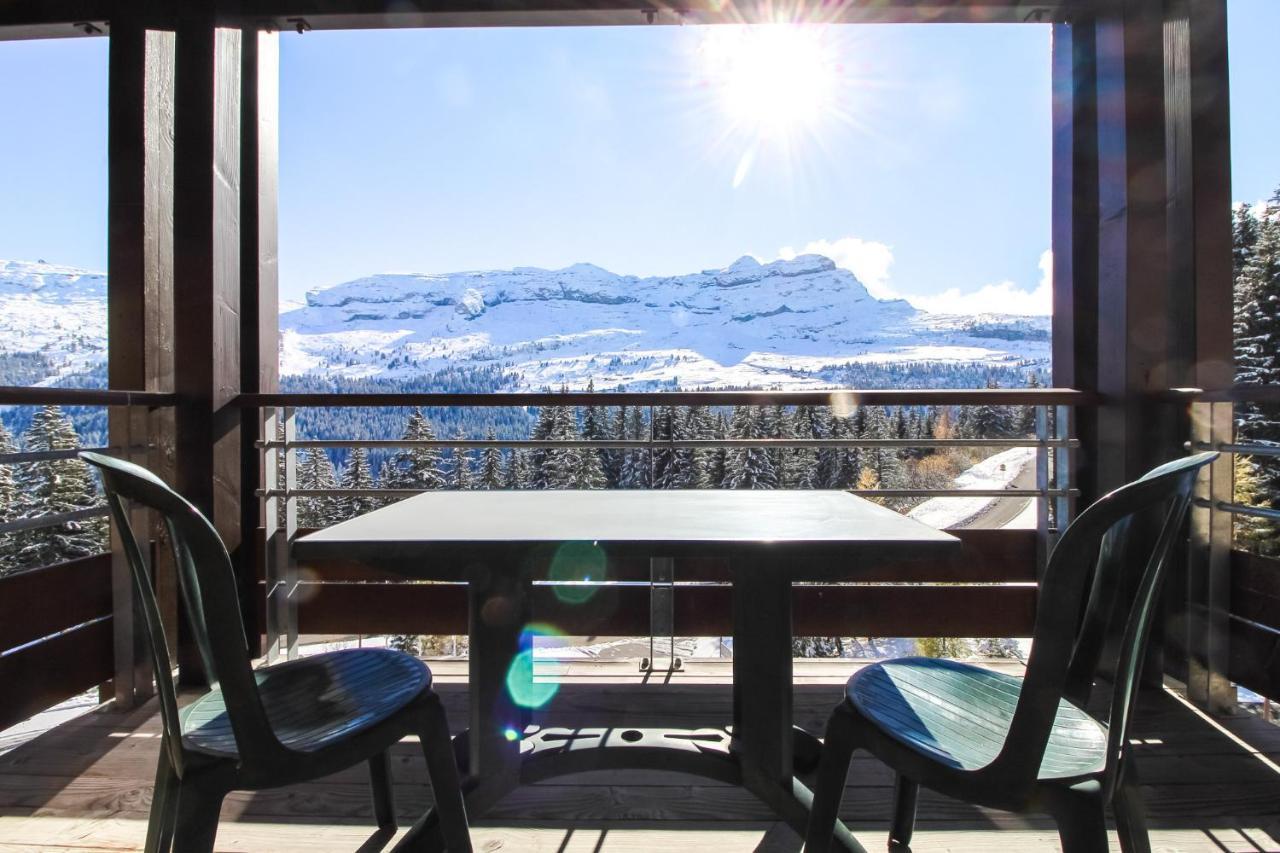 South-Facing Newly Renovated 2-Bed Apartment Les Terrasses D'Eos Flaine Exterior foto