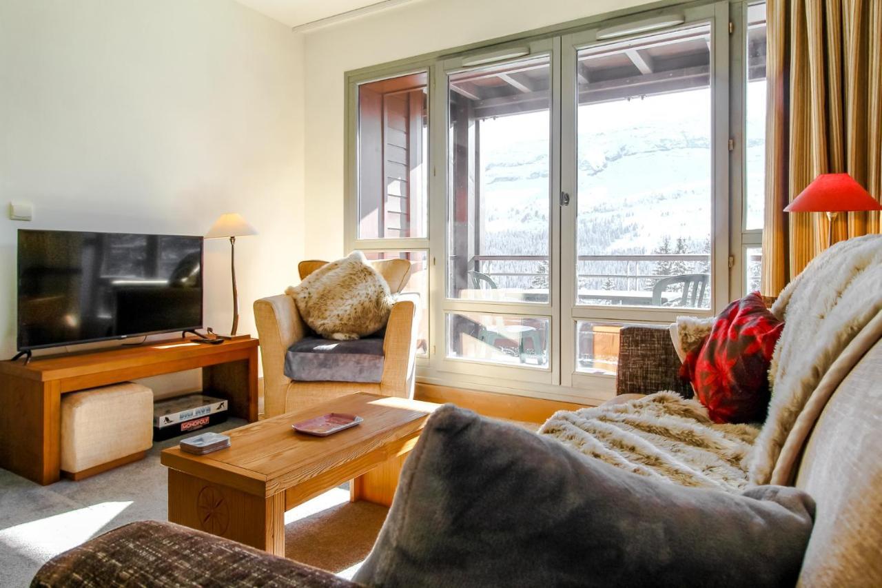 South-Facing Newly Renovated 2-Bed Apartment Les Terrasses D'Eos Flaine Exterior foto