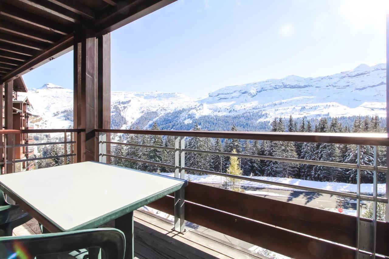 South-Facing Newly Renovated 2-Bed Apartment Les Terrasses D'Eos Flaine Exterior foto