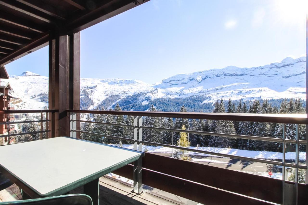 South-Facing Newly Renovated 2-Bed Apartment Les Terrasses D'Eos Flaine Exterior foto