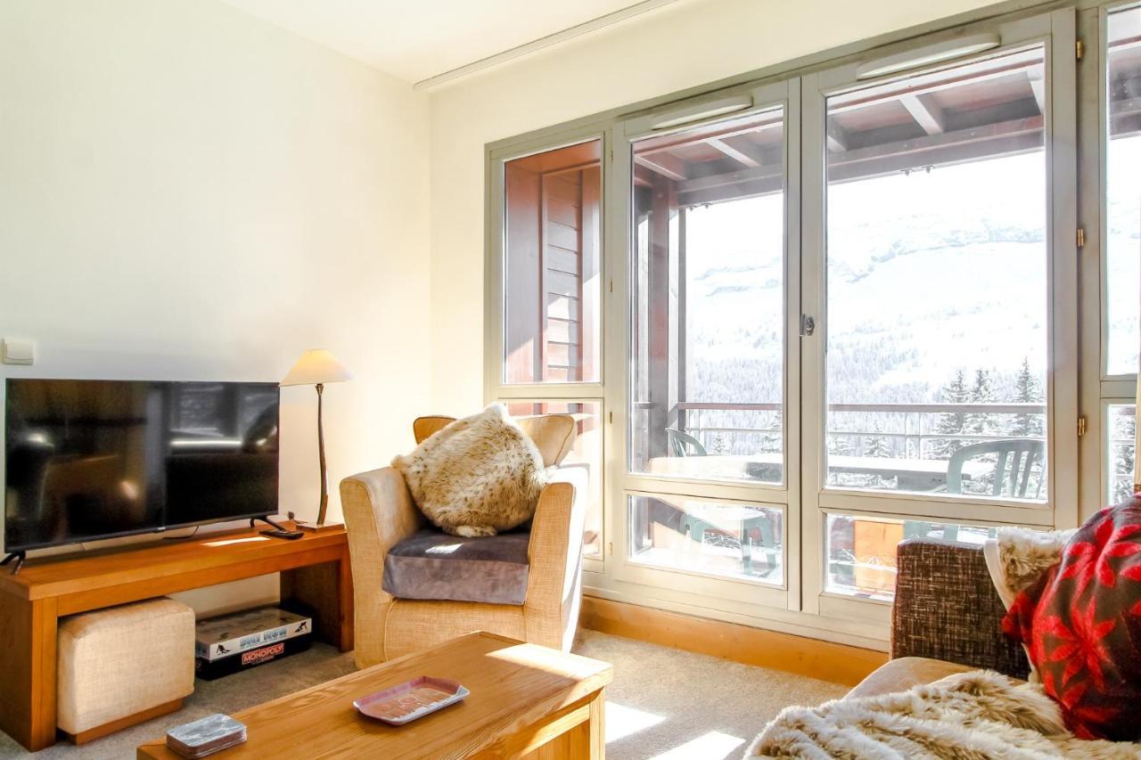 South-Facing Newly Renovated 2-Bed Apartment Les Terrasses D'Eos Flaine Exterior foto